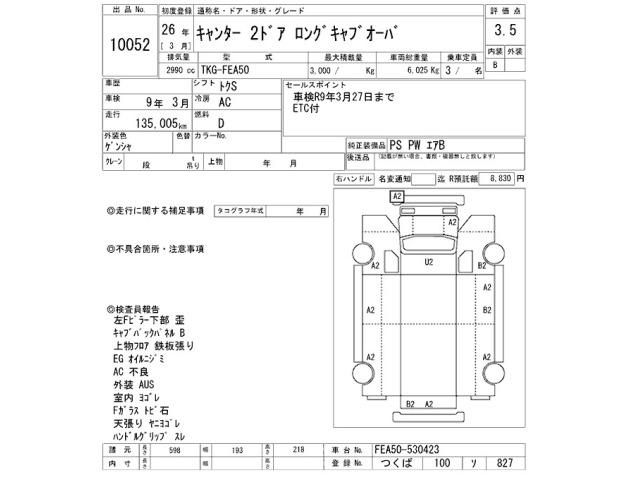 Mitsubishi CANTER 2014 8211331-2