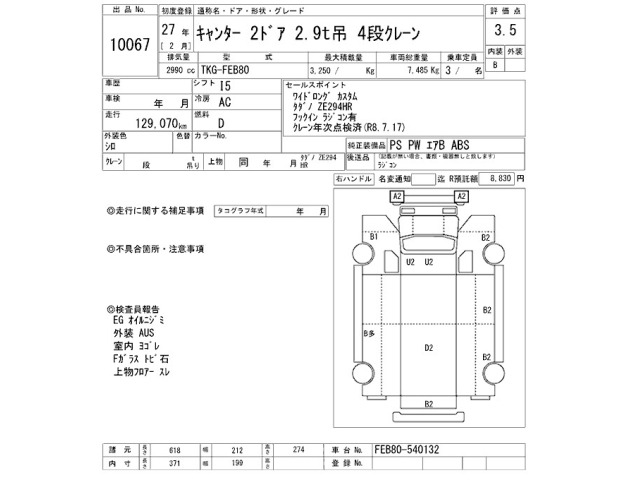 Mitsubishi CANTER 2015 8211334-2