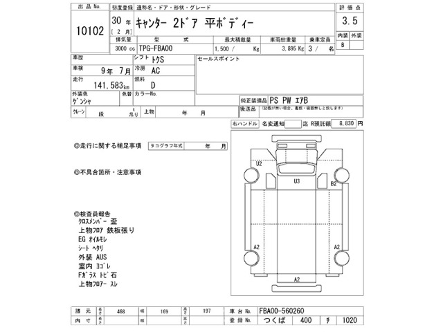 Mitsubishi CANTER 2018 8211340-2