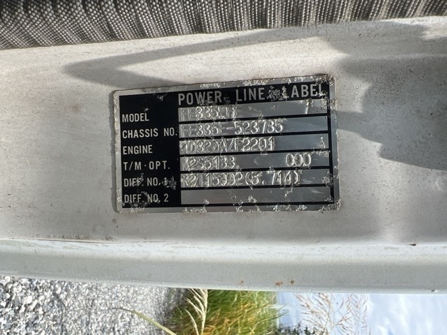 Mitsubishi CANTER 1989 8211347-8