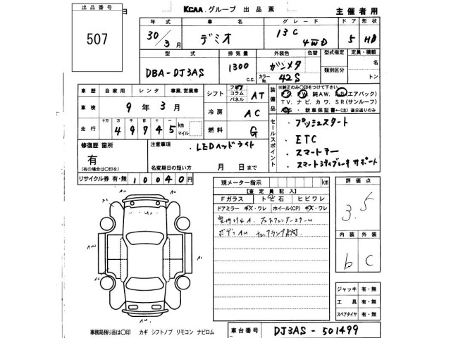 Mazda DEMIO 2018 8194021-2