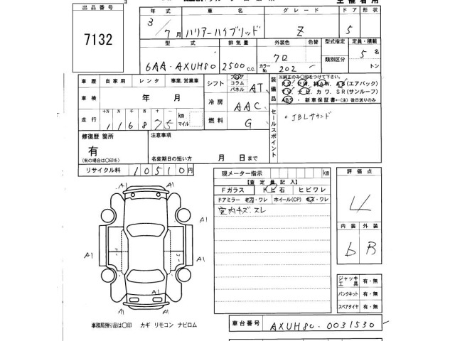 Toyota HARRIER 2021 8194298-2