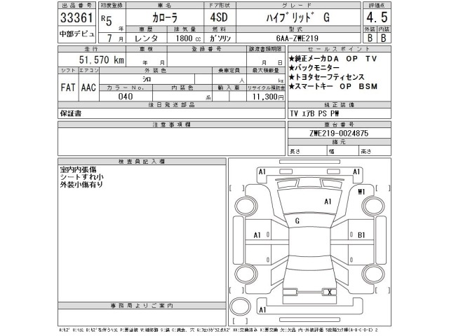 Toyota COROLLA 2023 8233960-2