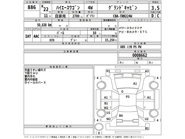 Toyota HIACE WAGON 2010 8236532-2