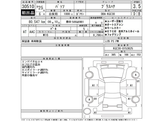 Toyota PASSO 2013 8234142-2