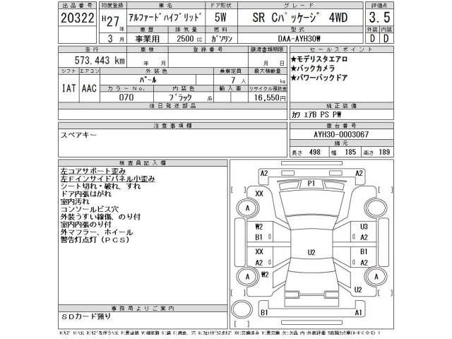 Toyota ALPHARD 2015 8246095-2