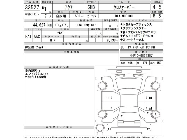 Toyota AQUA 2019 8237015-2