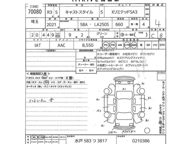 Daihatsu CAST 2021 8238875-2