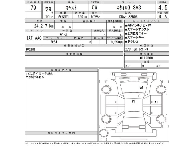 Daihatsu CAST 2017 8238909-2