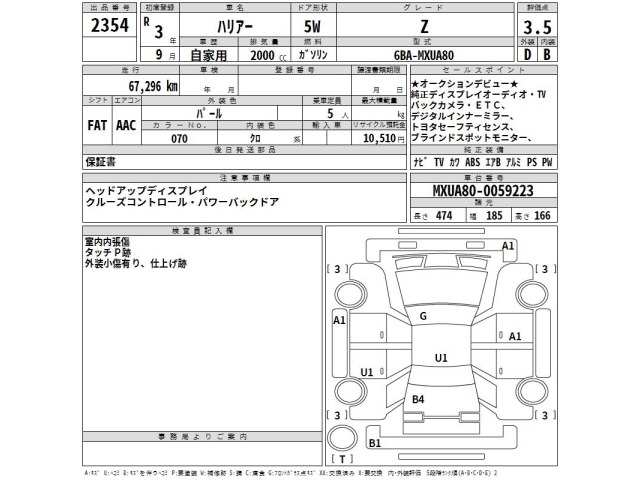 Toyota HARRIER 2021 8241449-2