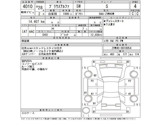Toyota PRIUS 2016 8243493-2