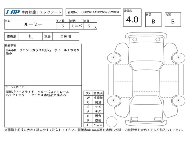 Toyota ROOMY 2017 8236910-3