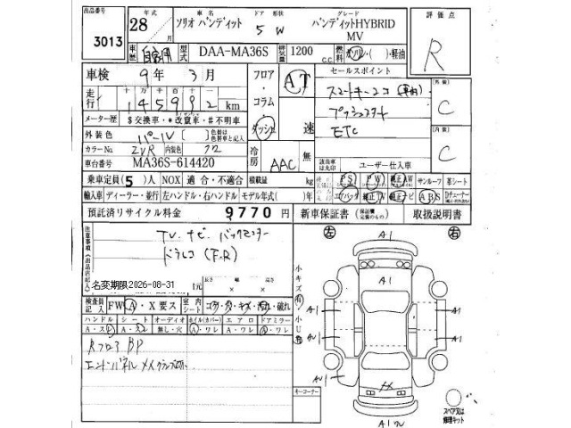 Suzuki SOLIO 2016 8241744-6