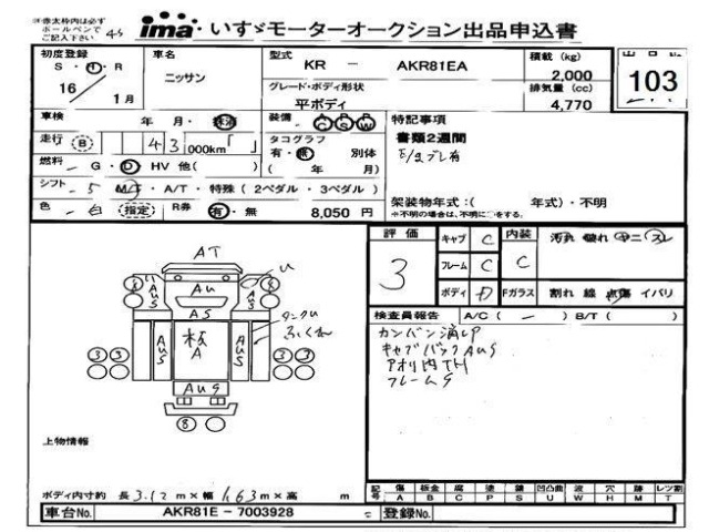 Nissan ATLAS 2004 8255563-2