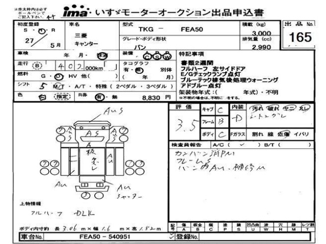 Mitsubishi CANTER 2015 8249741-2