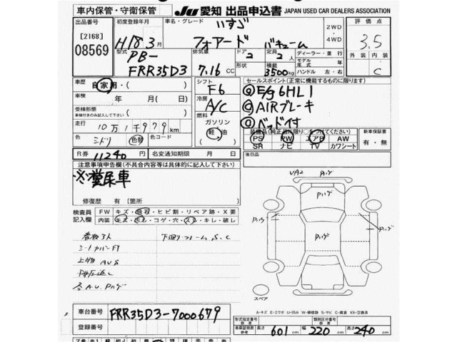 Isuzu FORWARD 2006 8255449-2