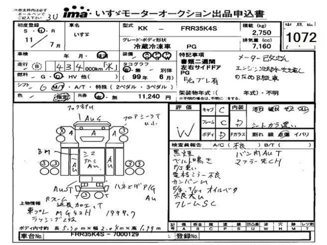 Isuzu FORWARD 1999 8255494-2