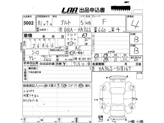 Suzuki ALTO 2019 8272124-2