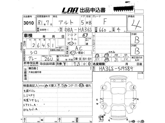 Suzuki ALTO 2019 8272125-2