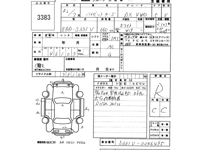 Daihatsu HIJET VAN 2020 8272180-2