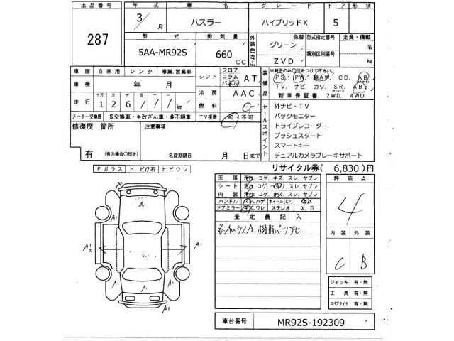 Suzuki HUSTLER 2021 8268428-2