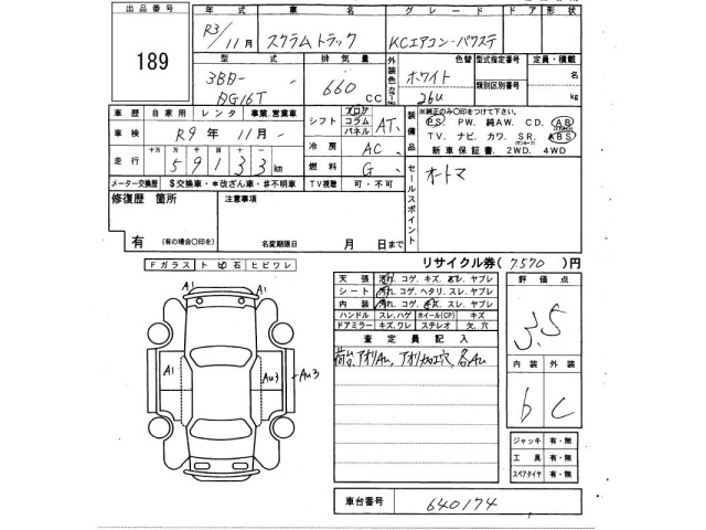 Mazda SCRUM TRUCK 2021 8269350-2
