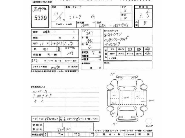 Toyota SIENTA 2015 8268538-2