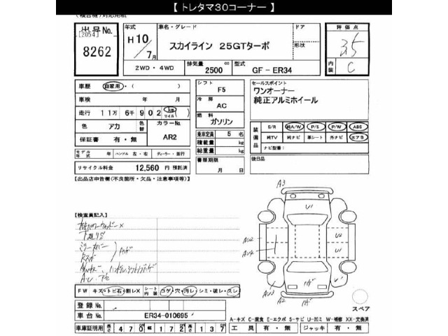 Nissan SKYLINE 1998 8270728-2