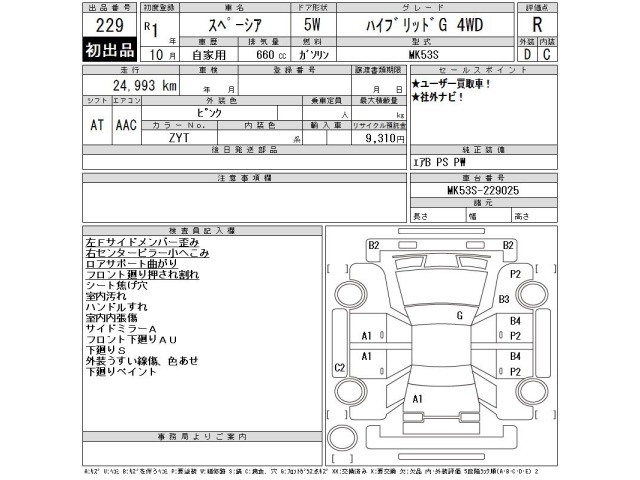 Suzuki SPACIA 2019 8272097-2