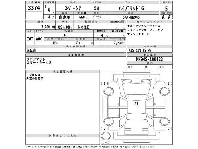Suzuki SPACIA 2024 8272112-2