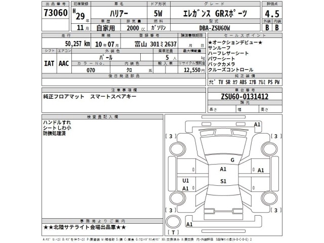 Toyota HARRIER 2017 8291968-2