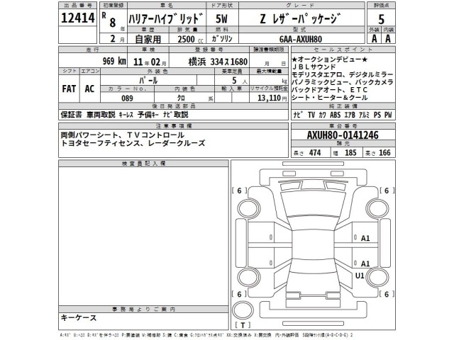 Toyota HARRIER 2026 8292081-2
