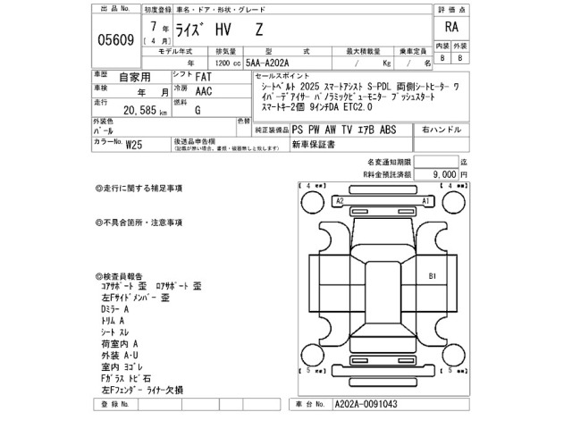 Toyota RAIZE 2025 8285105-2