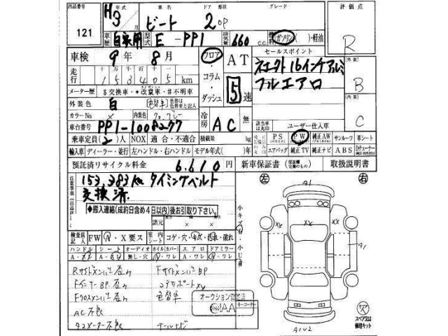 Honda BEAT 1991 8294127-23