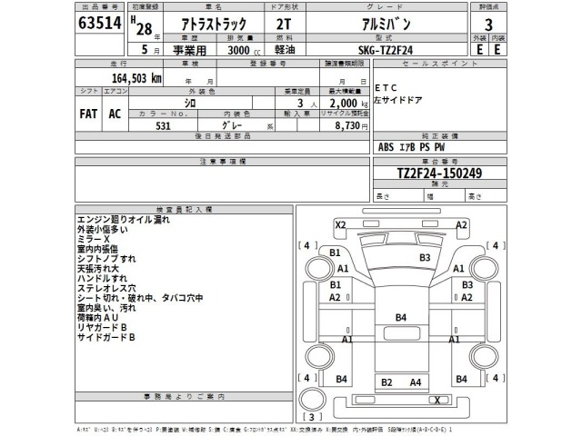 Nissan ATLAS 2016 8319383-2