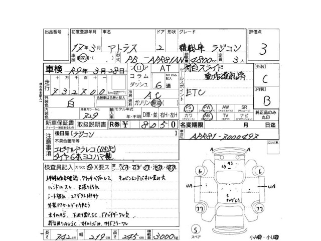 Nissan ATLAS 2005 8319387-3