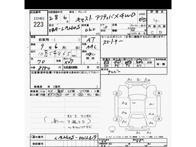 Daihatsu CAST 2016 8319285-2