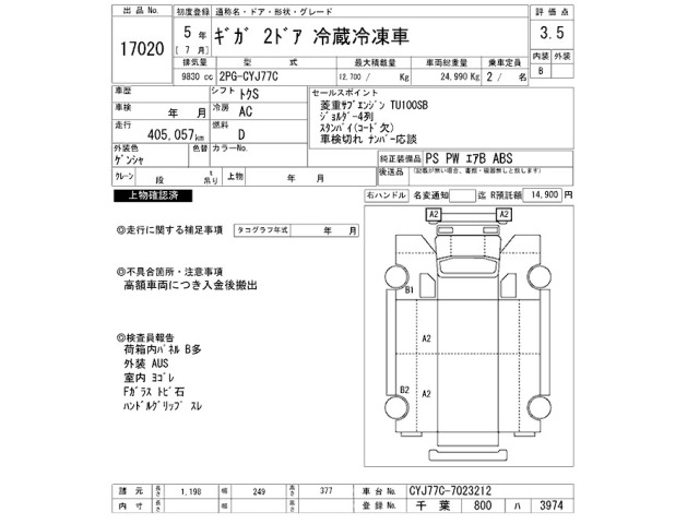Isuzu GIGA 2023 8320536-2