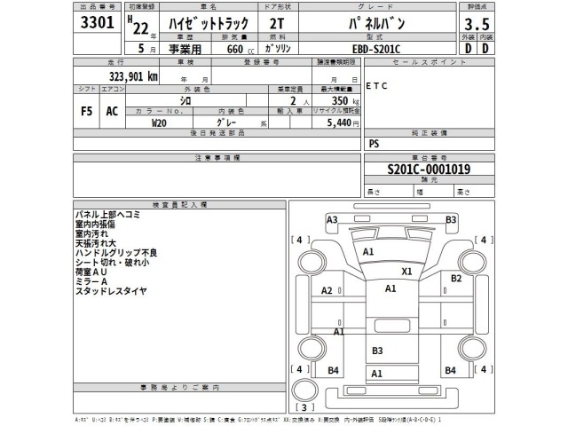Daihatsu HIJET TRUCK 2010 8316442-2