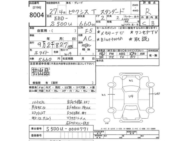 Toyota PIXIS TRUCK 2015 8311964-2