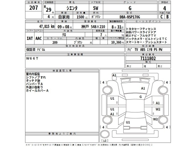 Toyota SIENTA 2017 8320539-2
