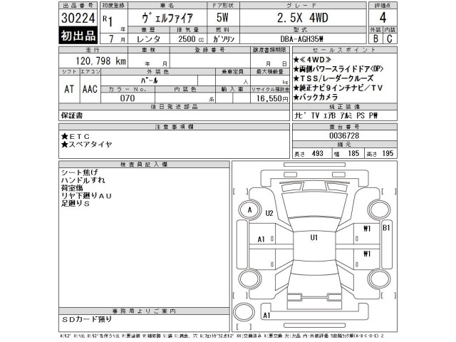 Toyota VELLFIRE 2019 8320969-2