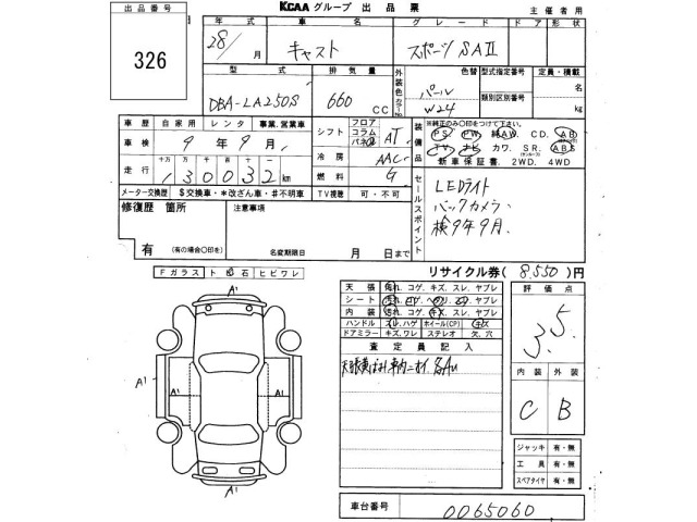 Daihatsu CAST 2016 8346949-2