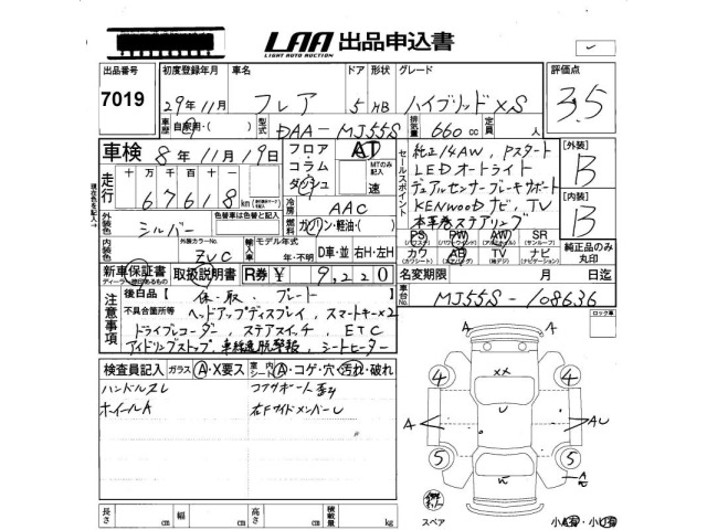 Mazda FLAIR 2017 8347523-2