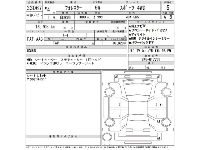 Subaru FORESTER 2022 8339920-2