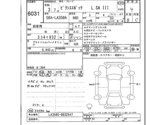Toyota PIXIS EPOCH 2021 8341030-2