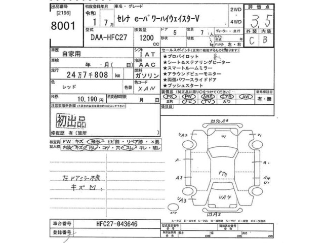 Nissan SERENA 2019 8342122-2