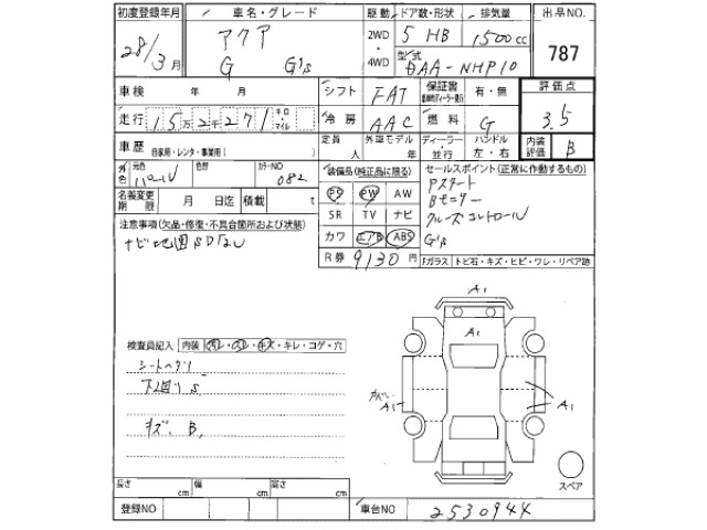 Toyota AQUA 2016 8357977-2