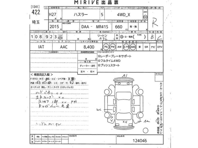 Suzuki HUSTLER 2015 8357584-2