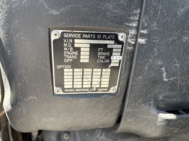 Isuzu GIGA 1999 8359493-8